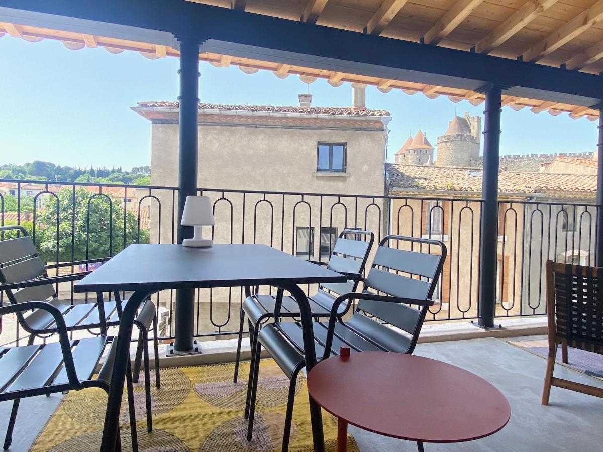 Gite Au Pied De La Cite Medievale - Le 127 Каркасон Екстериор снимка